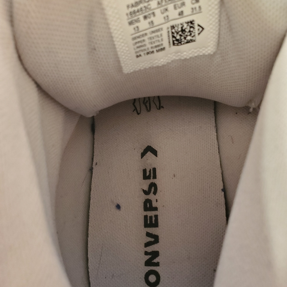 NWOT Converse Chuck 70 E260 Hi Natural Ivory/Egret 13 - Picture 6 of 10